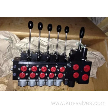 manual proportional multi-way valve